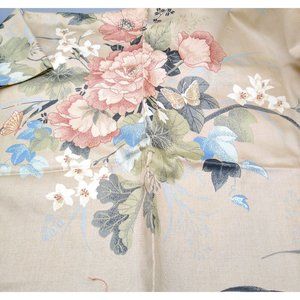 Vintage 5th Avenue Designs Screen Print Cloth, 1986 ESD Scotchgard Schreinered